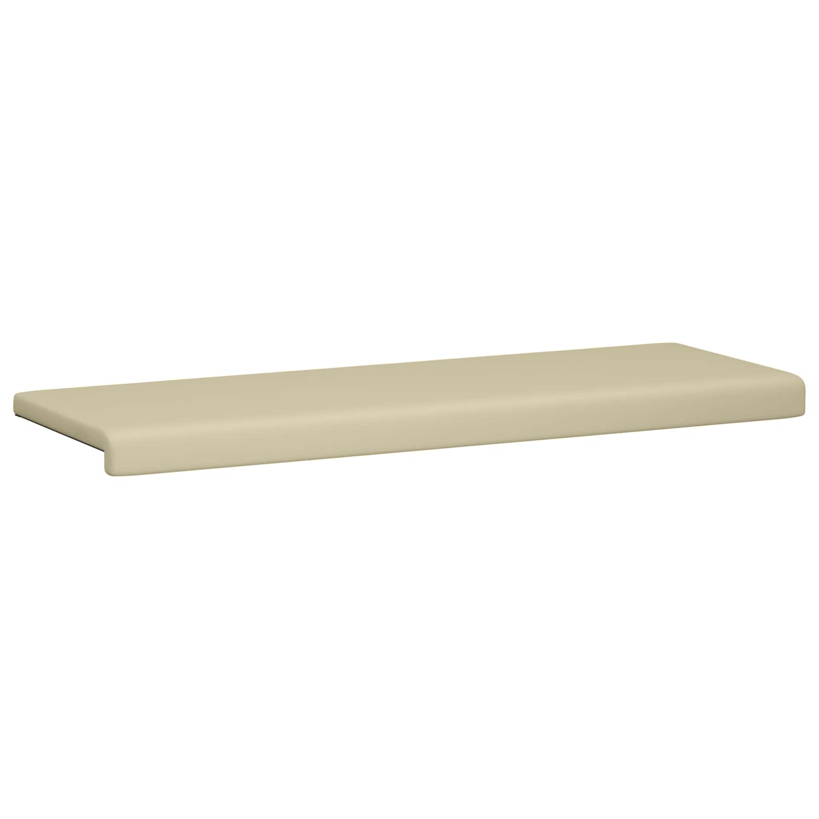 Bankkussen Kunstleer Crèmekleurig Diepte 35 cm image 5