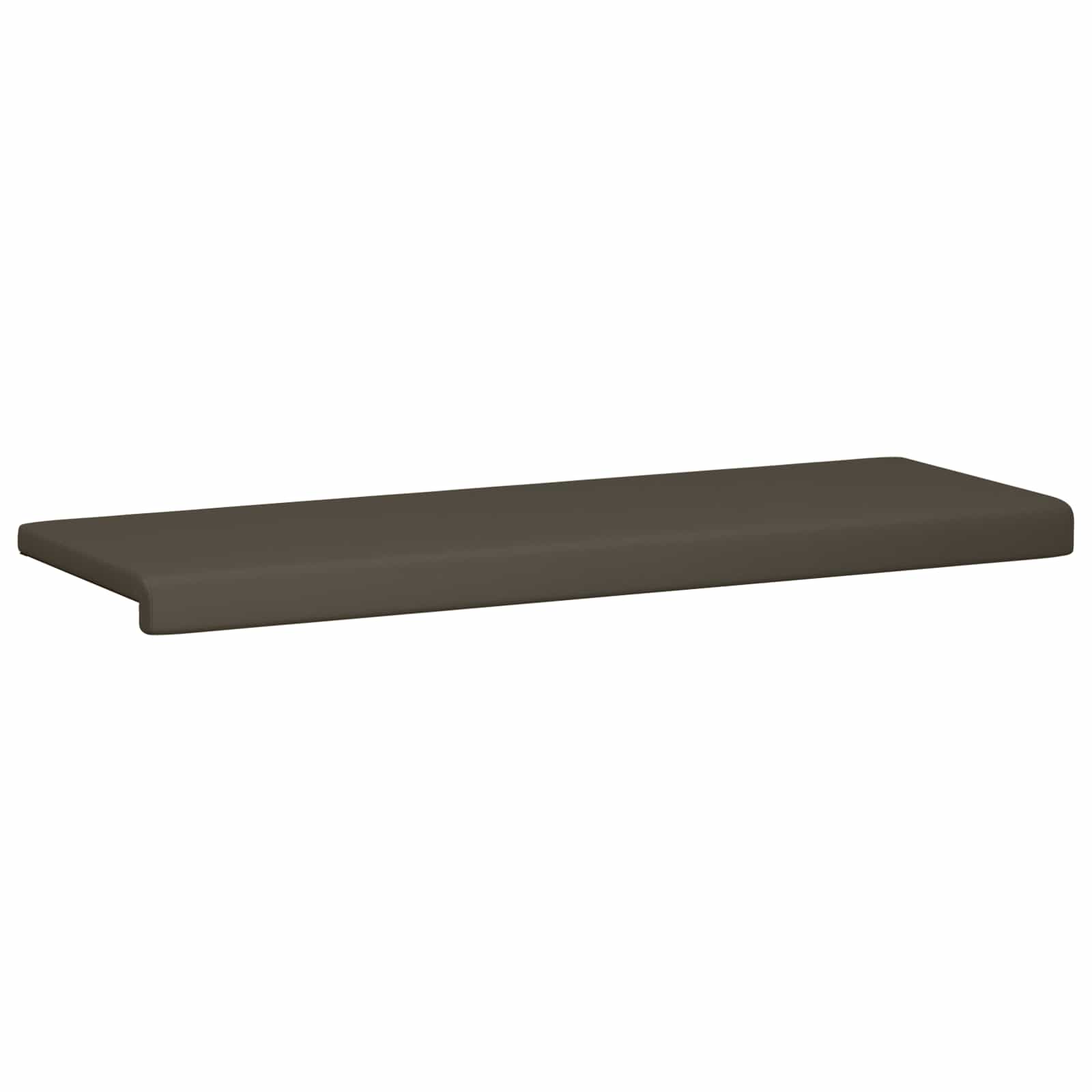 Bankkussen Kunstleer Grijs Diepte 35 cm image 5