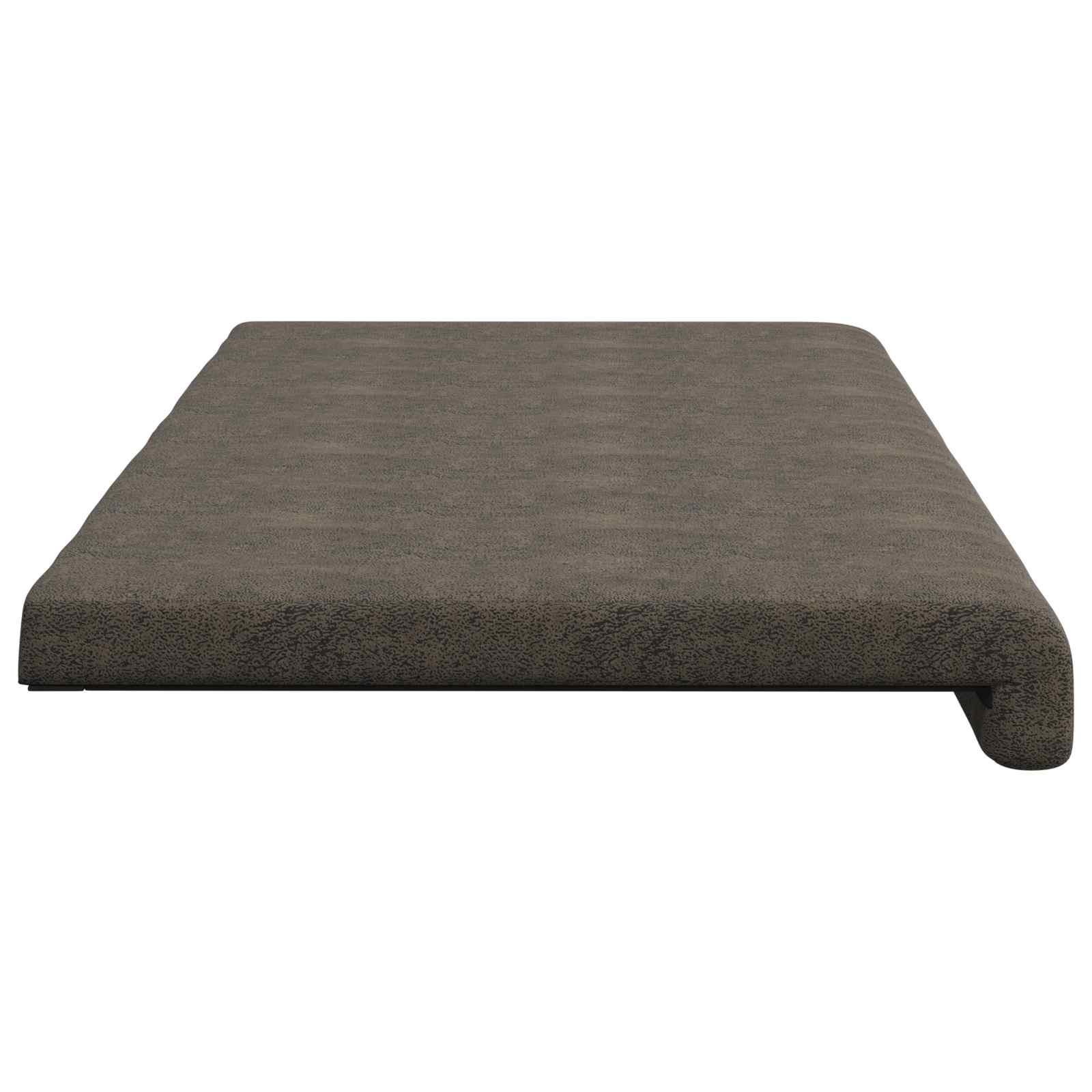 Bankkussen Faux Suède Stof Donkergrijs Diepte 35 cm image 6