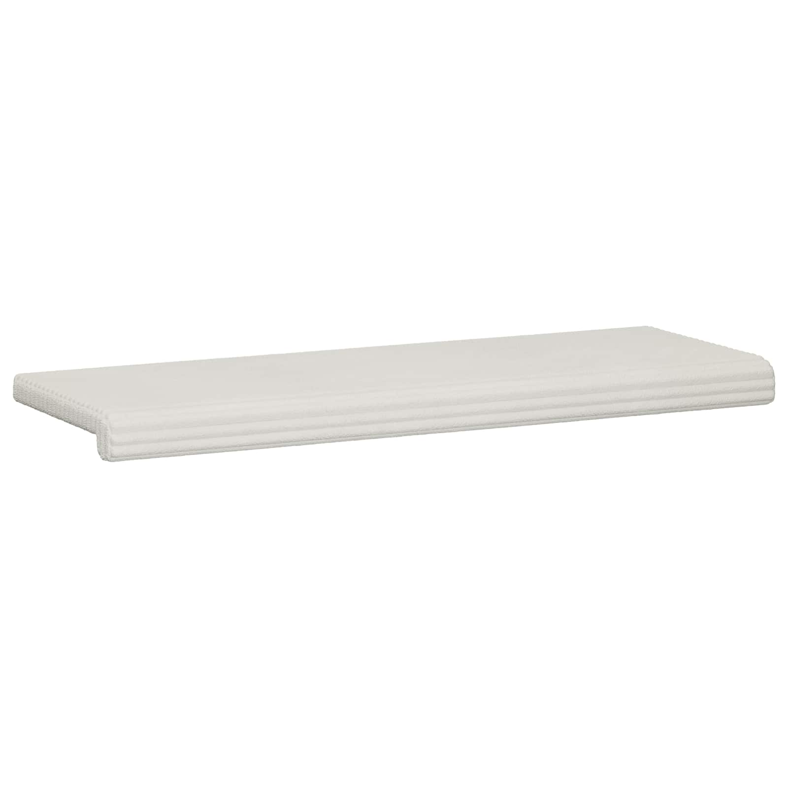 Bankkussen Pluche Corduroy Crèmekleurig Diepte 35 cm image 5