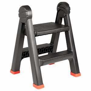 vidaXL Redel Must ja punane 46 x 30 x 63 cm PP ja elastomeer