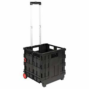 vidaXL K&auml;ru Must ja punane 35 x 39 x 92 cm PP ja elastomeer
