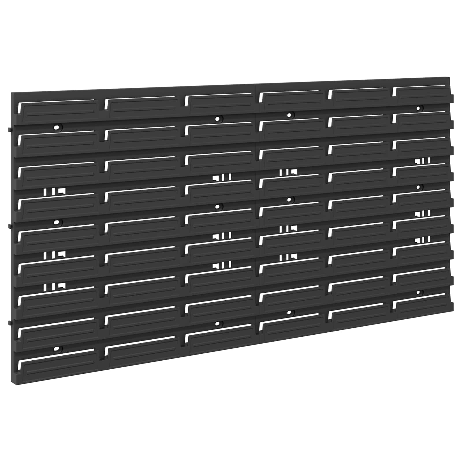 Containerrek Zwart en Rood 77,5 x 2 x 39 cm PP image 4
