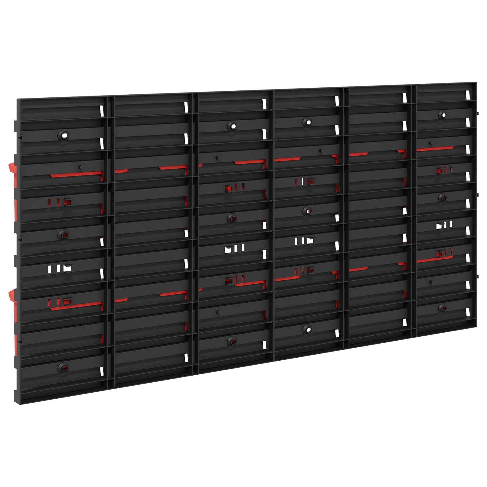 Containerrek Zwart en Rood 77,5 x 2 x 39 cm PP image 9