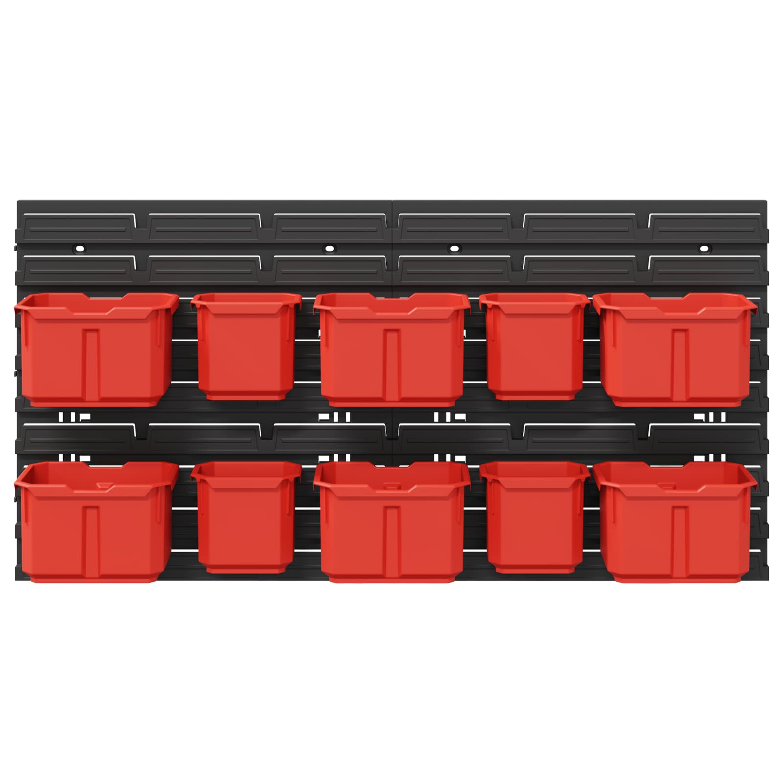 Containerrek Zwart en Rood 77,5 x 2 x 39 cm PP image 7