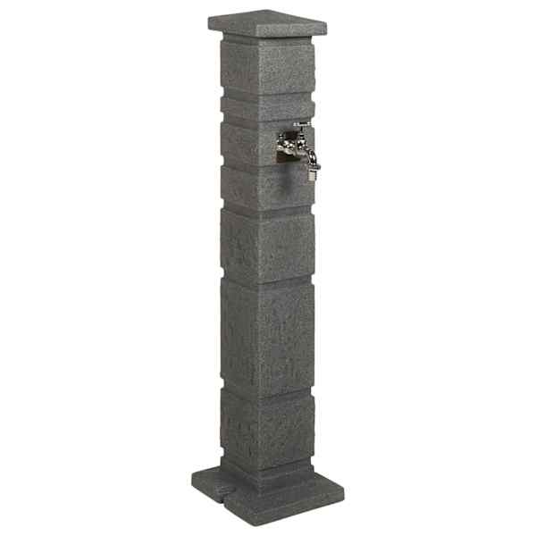 vidaXL Aedade tanker Antratsiit 26 x 26 x 101 cm PE