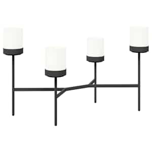 vidaXL Lille alus Valge 125 x 55 x 81 cm PP ja teras