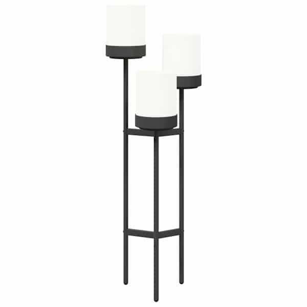 vidaXL Lille alus Valge 42 x 39,5 x 125 cm PP ja teras