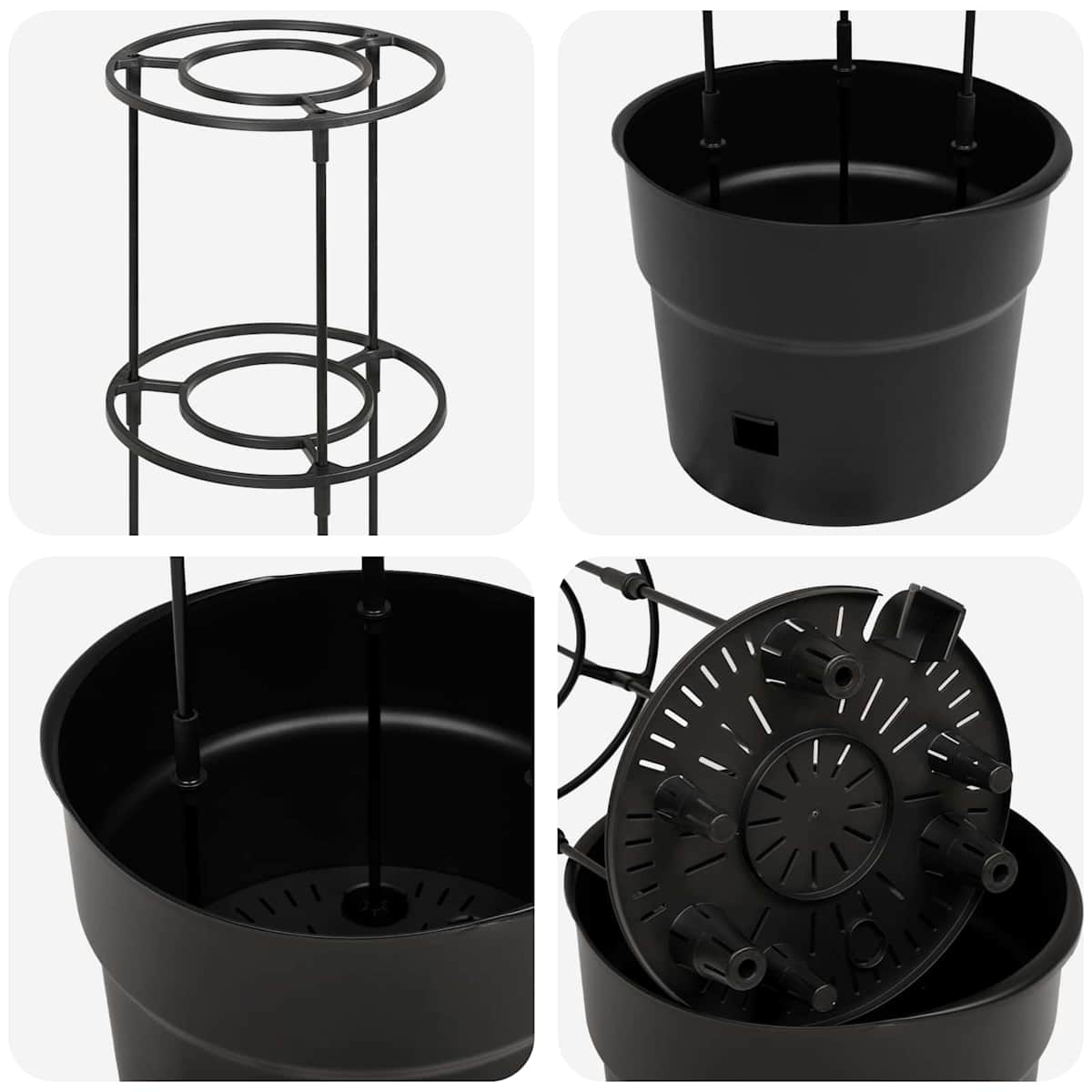 Tomat Vokser Sort Ø 32 x 127 cm PP - Billede 4