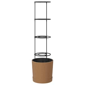 vidaXL Tomatikasvataja Naturo ECO &Oslash; 39 x 139 cm WPC