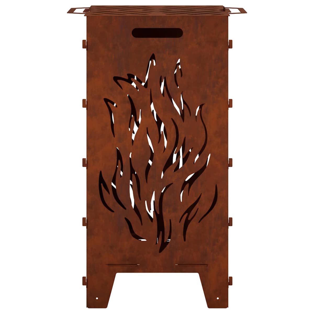 Bålsted Rusten 47 x 38 x 75 cm Cortenstål - Billede 5