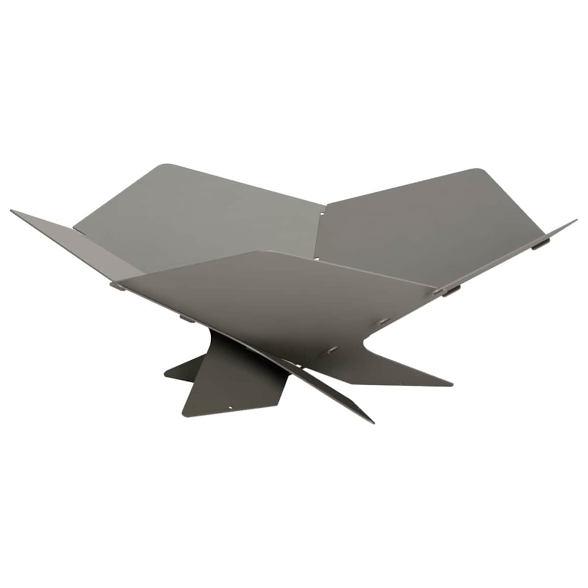 Bålsted Rusten 53 x 53 x 18,5 cm Cortenstål - Billede 4