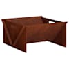 vidaXL L&otilde;kkekoht Rooste 40 x 40 x 20 cm Ilmastikukindel teras