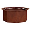 vidaXL Tulease r&otilde;ngas Rooste 60 x 60 x 25 cm Ilmastikukindel teras