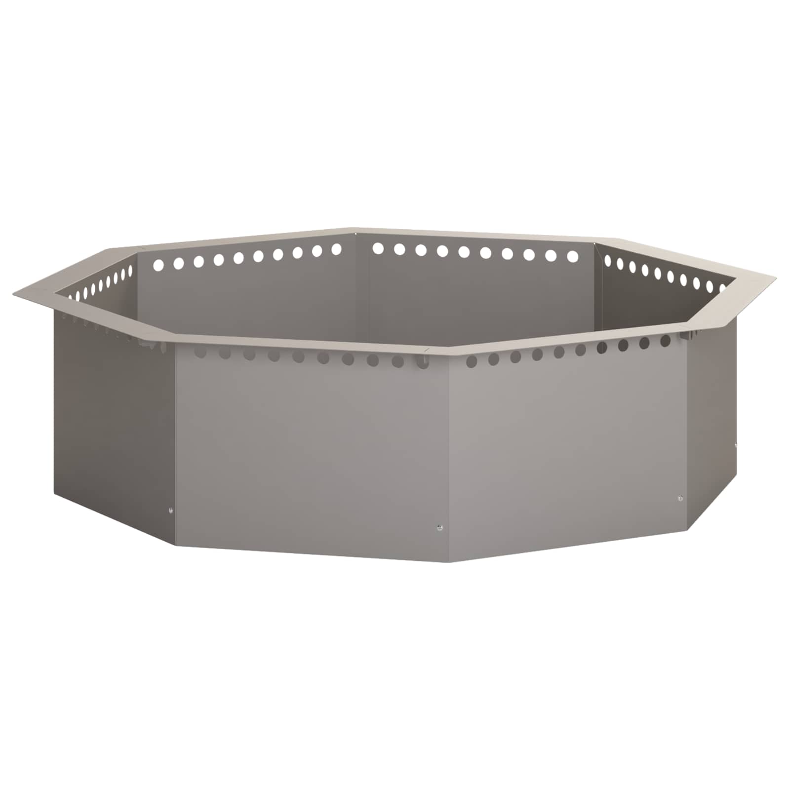 Vuurkorfring Roestkleurig 90 x 90 x 25 cm weervast staal image 4
