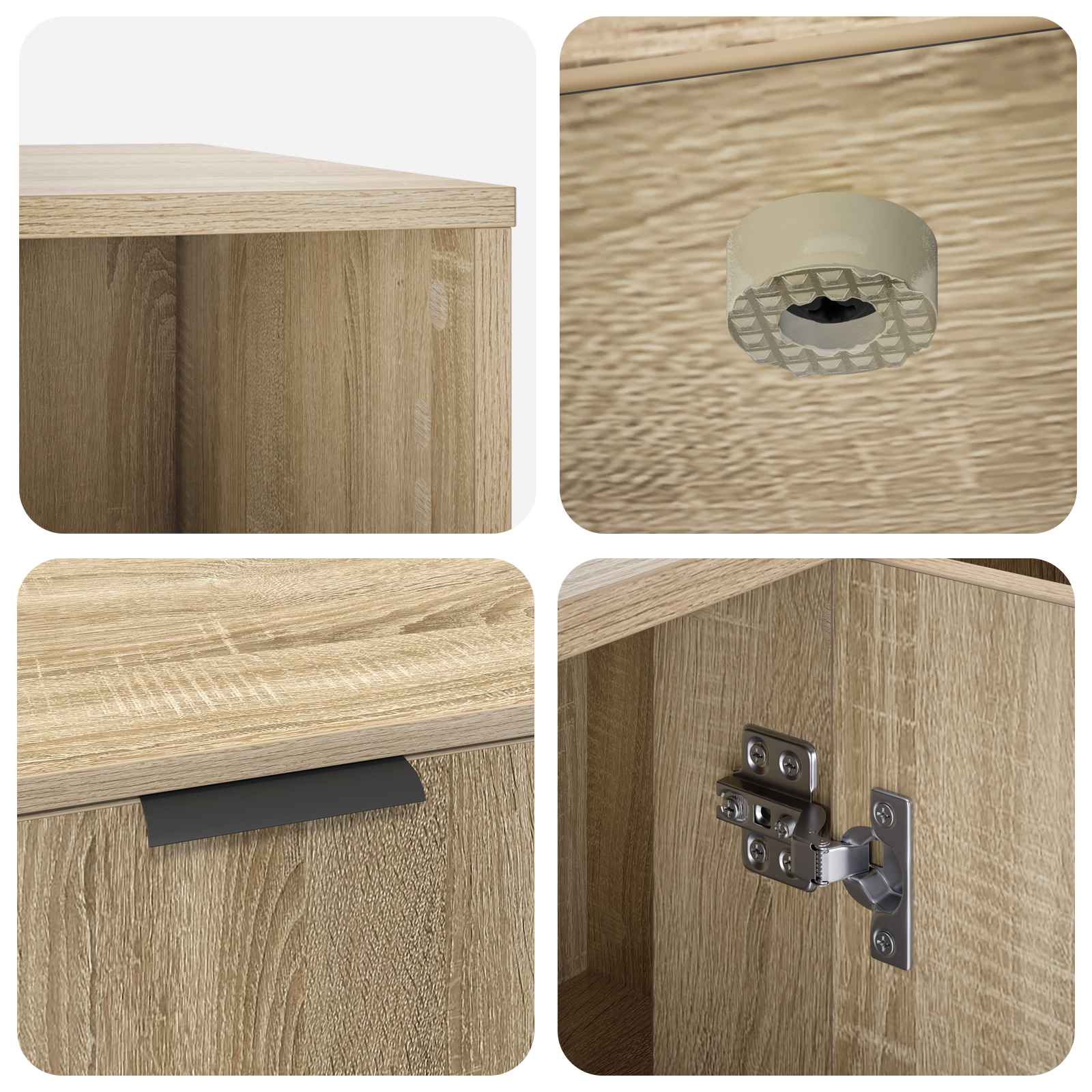 Kattenkrat meubel Sonoma Eiken 100 x 49 x 45 cm Bewerkt hout image 9