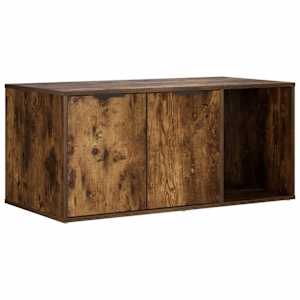 vidaXL Kassi puuri m&ouml;&ouml;bel Suitsutatud tamm 100 x 49 x 45 cm Tehispuit