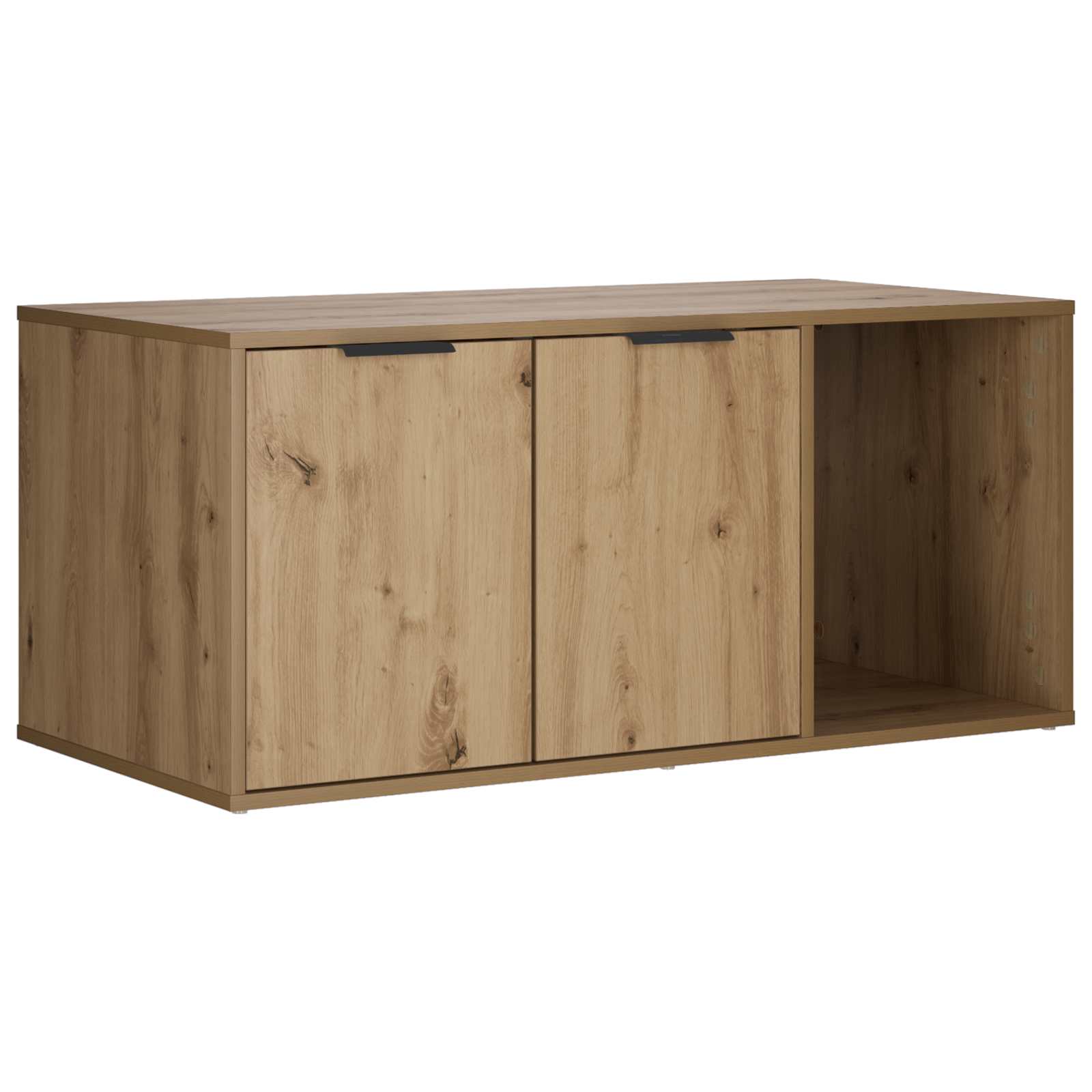 vidaXL Nábytek pro kočičí přepravku Dub artisan 100 x 49 x 45 cm