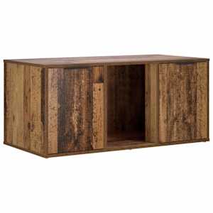 vidaXL Kassi puuri m&ouml;&ouml;bel Vana puit 100 x 49 x 45 cm Tehispuit