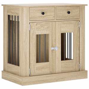 vidaXL Koera puuri m&ouml;&ouml;bel Sonoma tamm 80 x 47,5 x 80 cm Tehispuit
