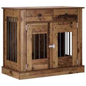 vidaXL Koera puuri m&ouml;&ouml;bel Vana puit 90 x 47,5 x 80 cm Tehispuit