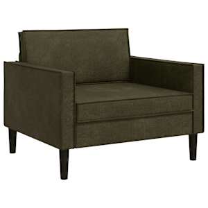 vidaXL XL tugitool Armee rohelis Kunstsuede nahk
