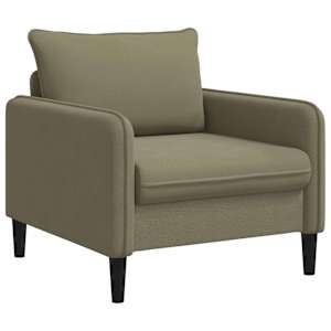 vidaXL XL tugitool Khaki Samet