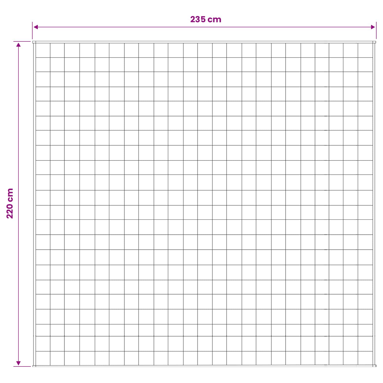 Verzwaringsdeken Wit 220 x 235 cm 15 kg 100% Katoen 205T image 7