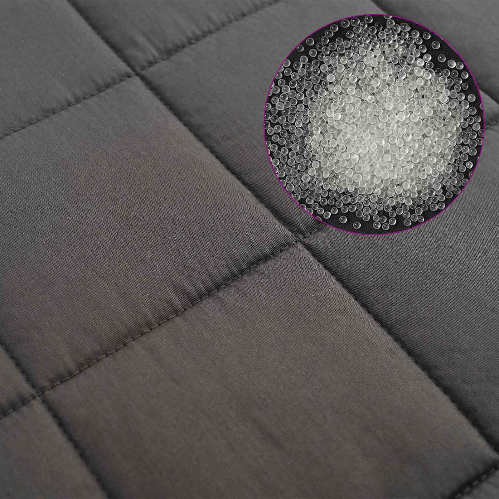 Verzwaringsdeken Antraciet 120 x 180 cm 5 kg 100% Katoen 205T image 6
