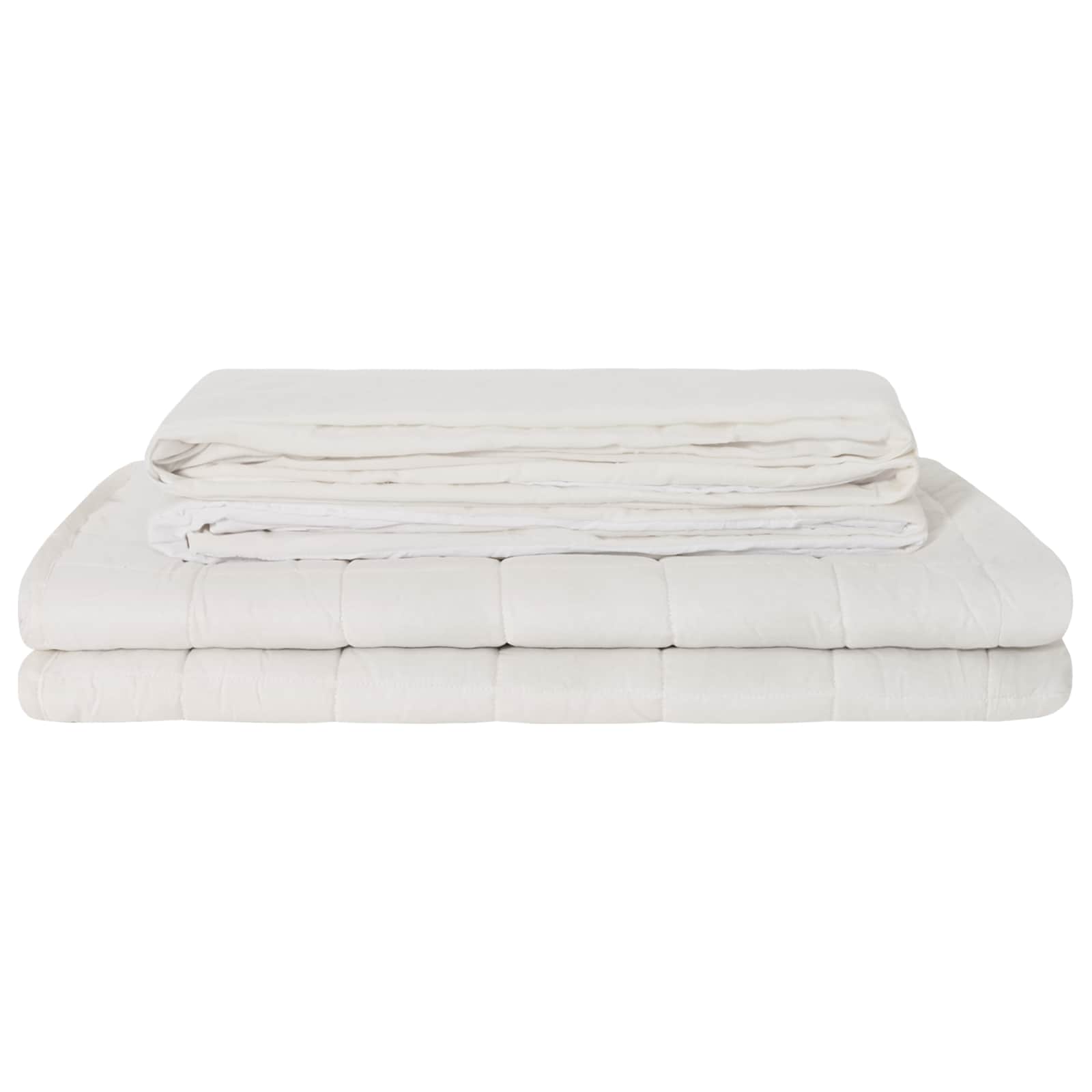 Verzwaarde Dekens Wit 200 x 225 cm 13 kg 100% Katoen 205T image 3
