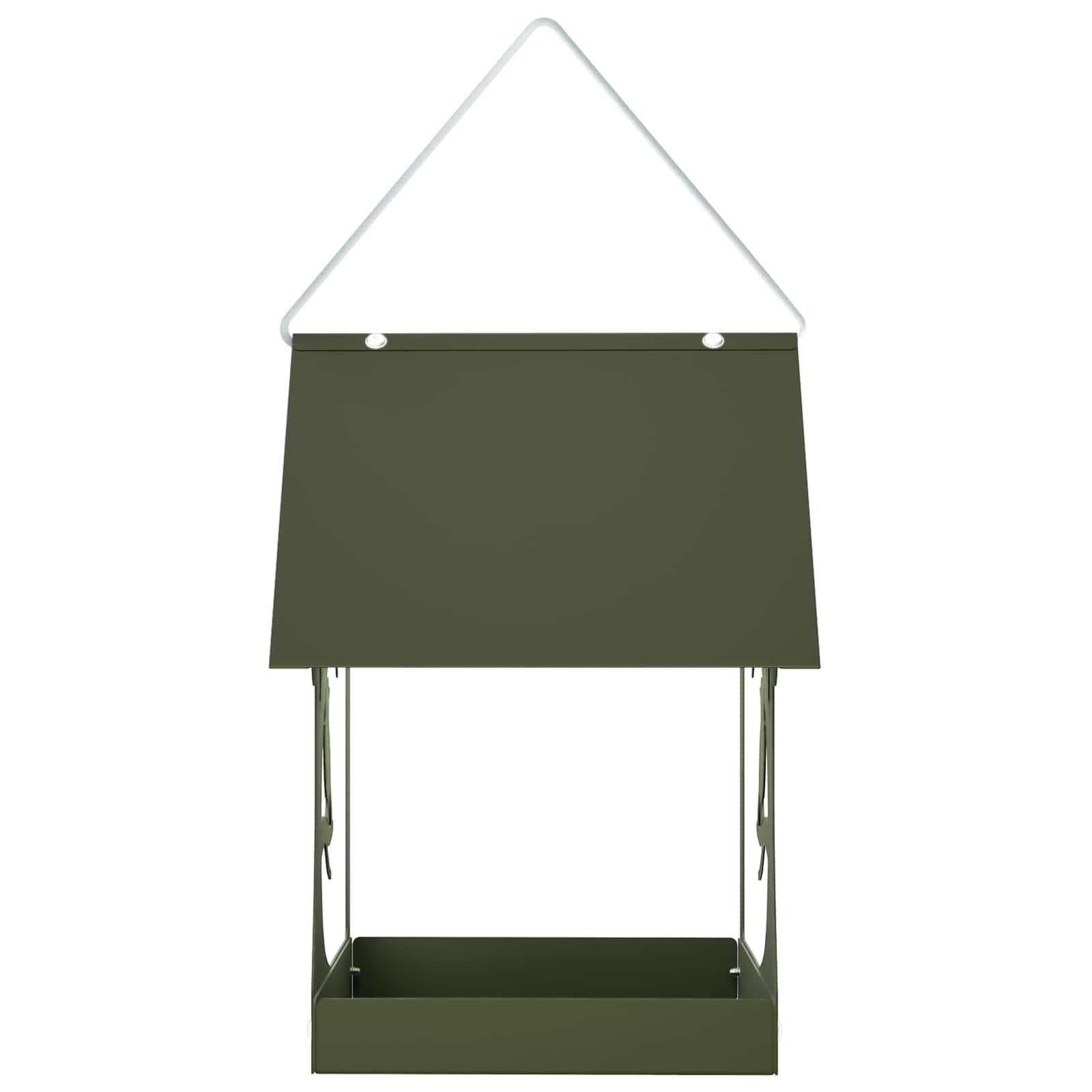 Hangend vogelvoederhuisje Staal Olijfgroen image 4