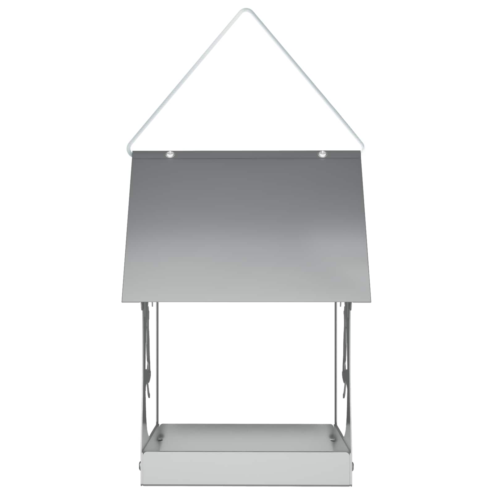 Hangend vogelvoederhuisje Gegalvaniseerd staal zilver image 4