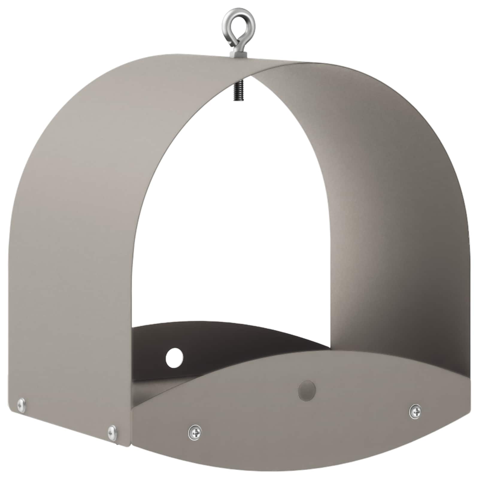 vidaXL - Hangend - vogelvoederhuisje - weervast - staal - Roestkleurig