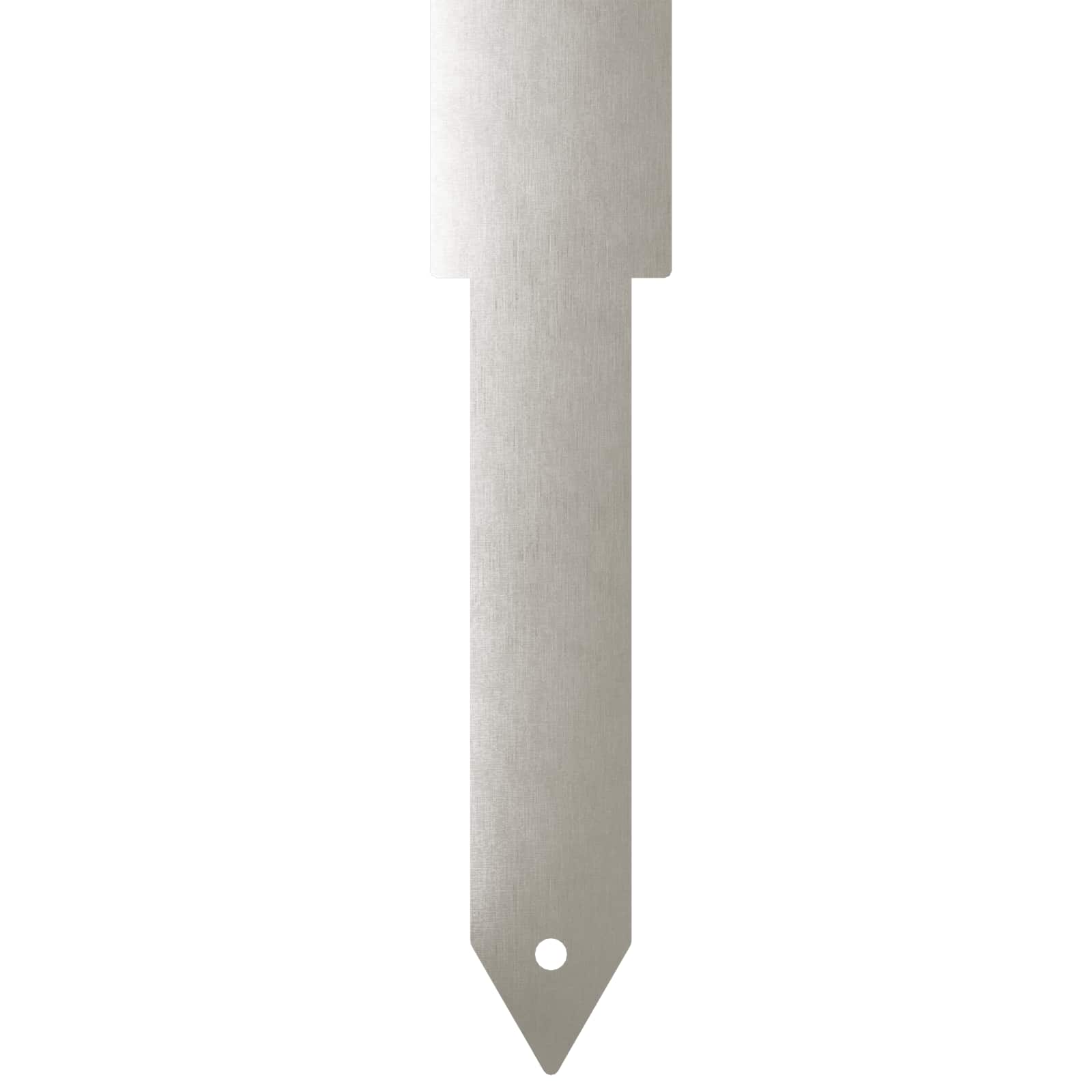 Tuinstekers 3 st 41 x 10 x 0,08 cm zilver Roestvrij staal image 5