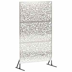 vidaXL Privaatsust&otilde;ke 100 x 50 x 180 cm Roostevaba teras H&otilde;bedane