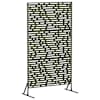 vidaXL Privaatsust&otilde;ke 100 x 50 x 180 cm Teras Oliiviroheline