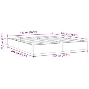 Ottoman postel s úložištěm Růžová 180 x 200 cm Samet - obrázek 13