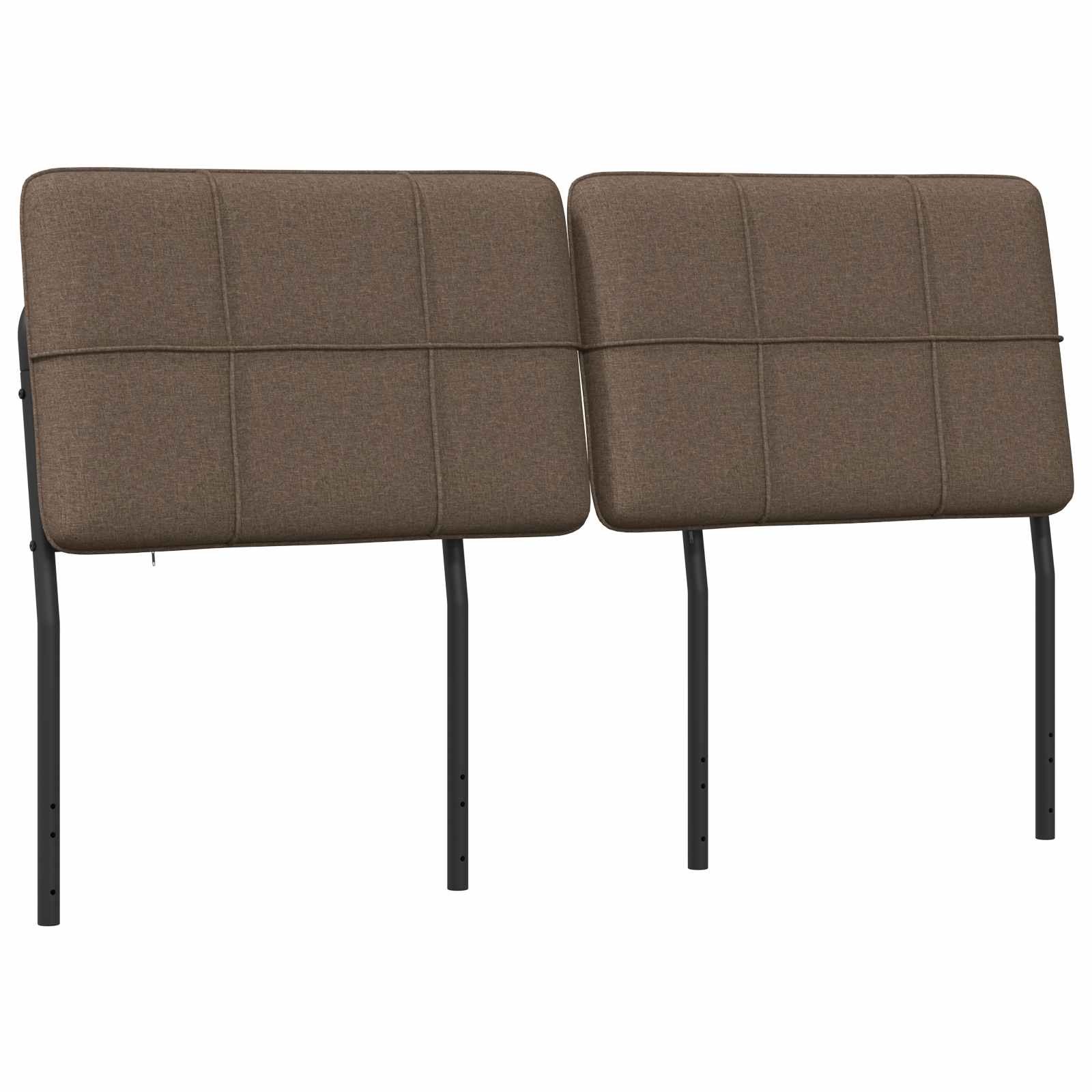 vidaXL Tweepersoonsbed met hoofdbord Artisan eiken en taupe, foto 3