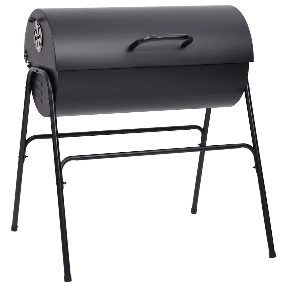 Tøndegrill med 2 madlavningsriste 3 stk. 80 x 73 x 90 cm Metal - Billede 3