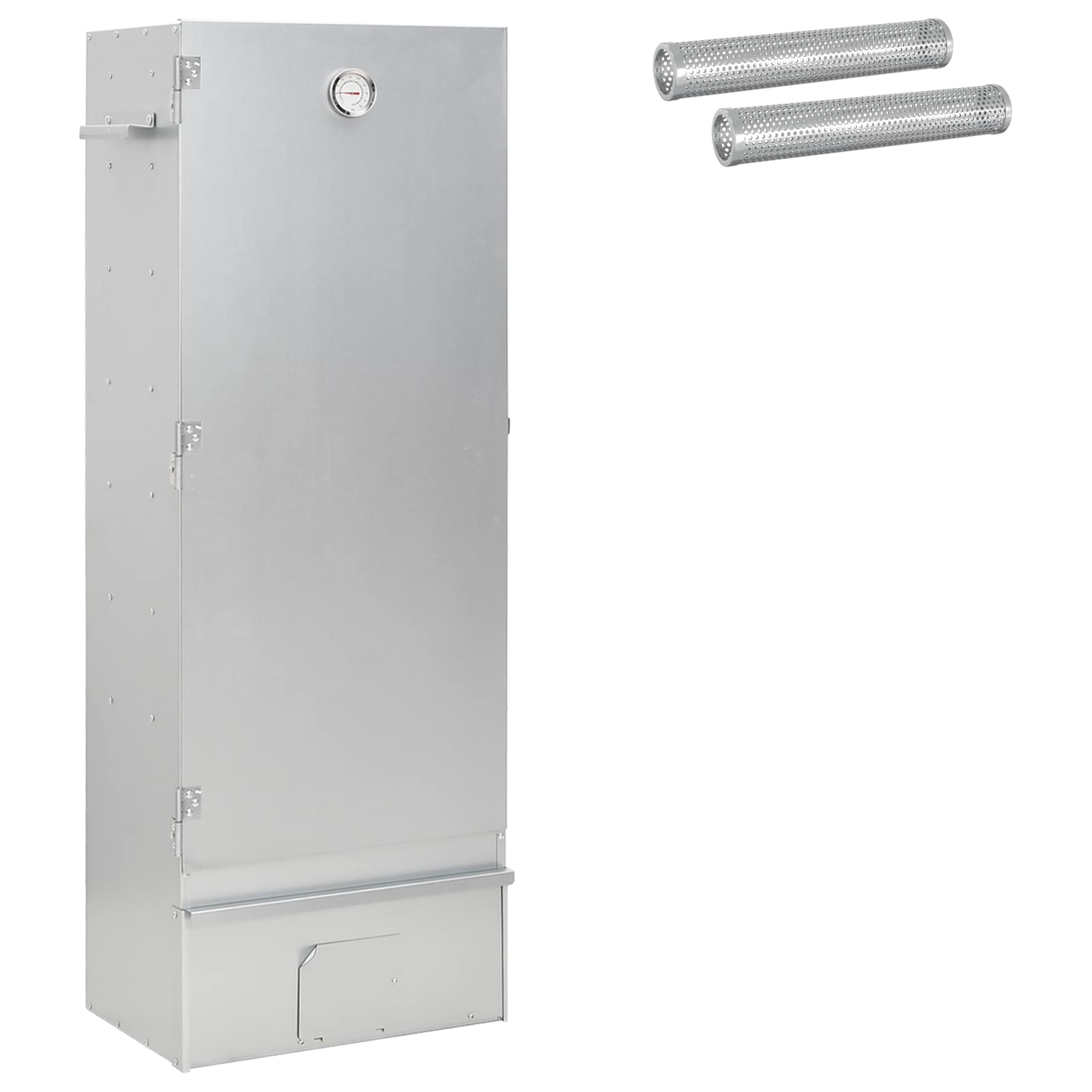 Rookoven 3 pcs 44,5 x 29 x 110 cm Verzinkt staal zilver image 1