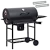 vidaXL T&uuml;nnigrill rataste ja riiulitega 3 tk 115 x 85 x 95 cm Metall