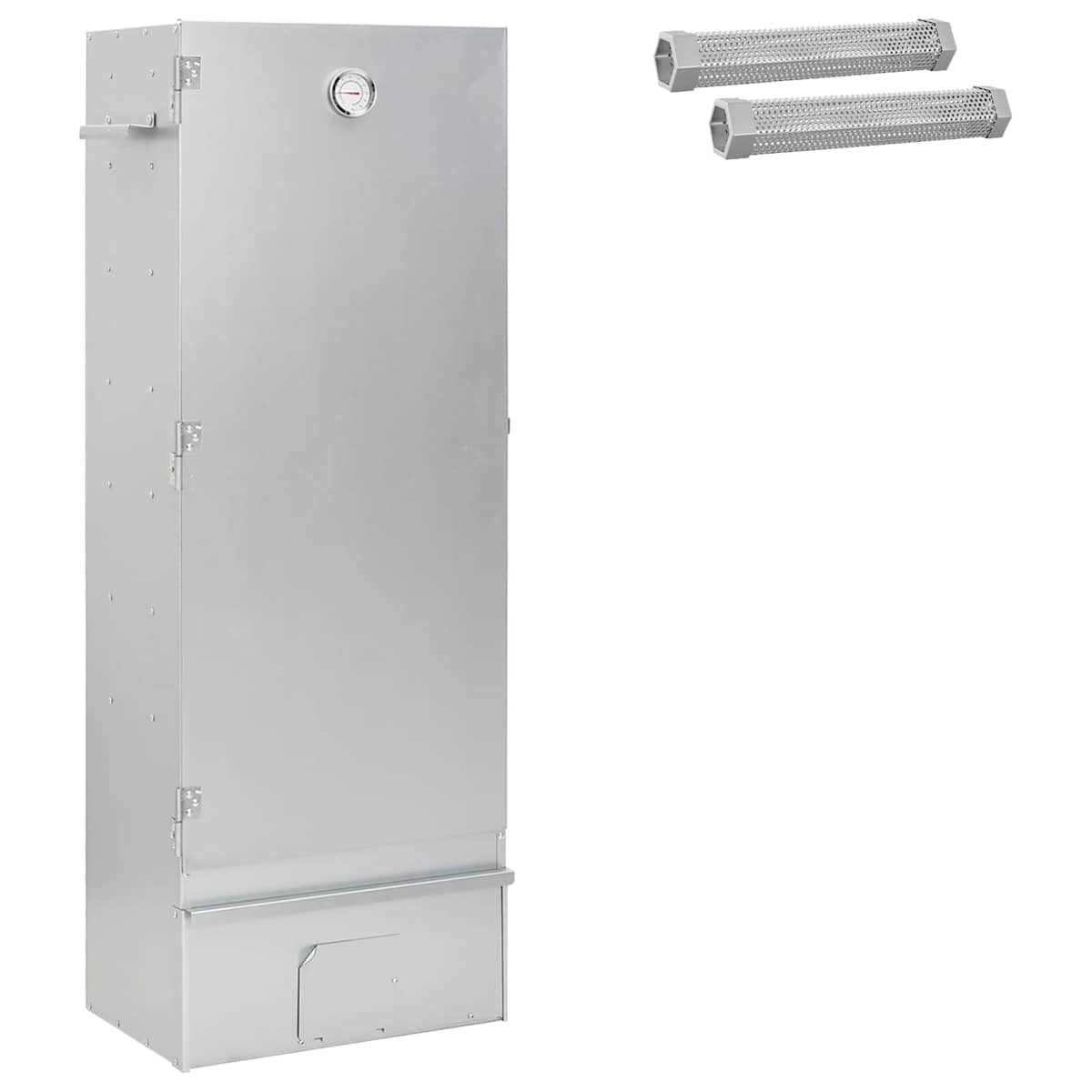 Ryggerovn 3 stk. 44,5 x 29 x 110 cm Galvaniseret stål Sølv