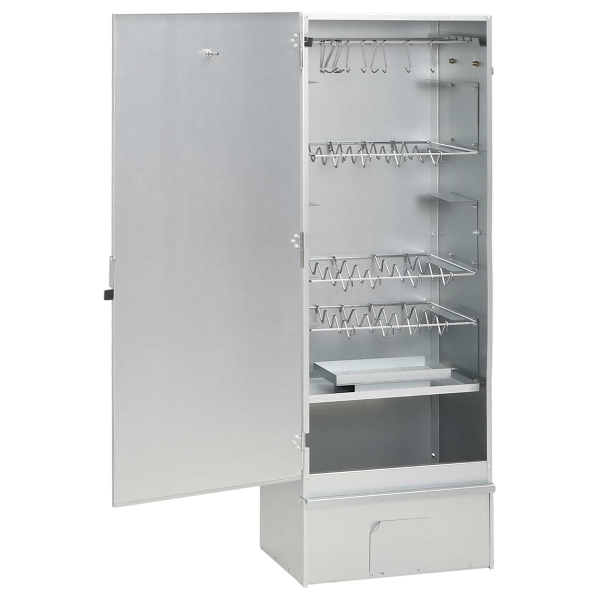 Ryggerovn 3 stk. 44,5 x 29 x 110 cm Galvaniseret stål Sølv - Billede 2