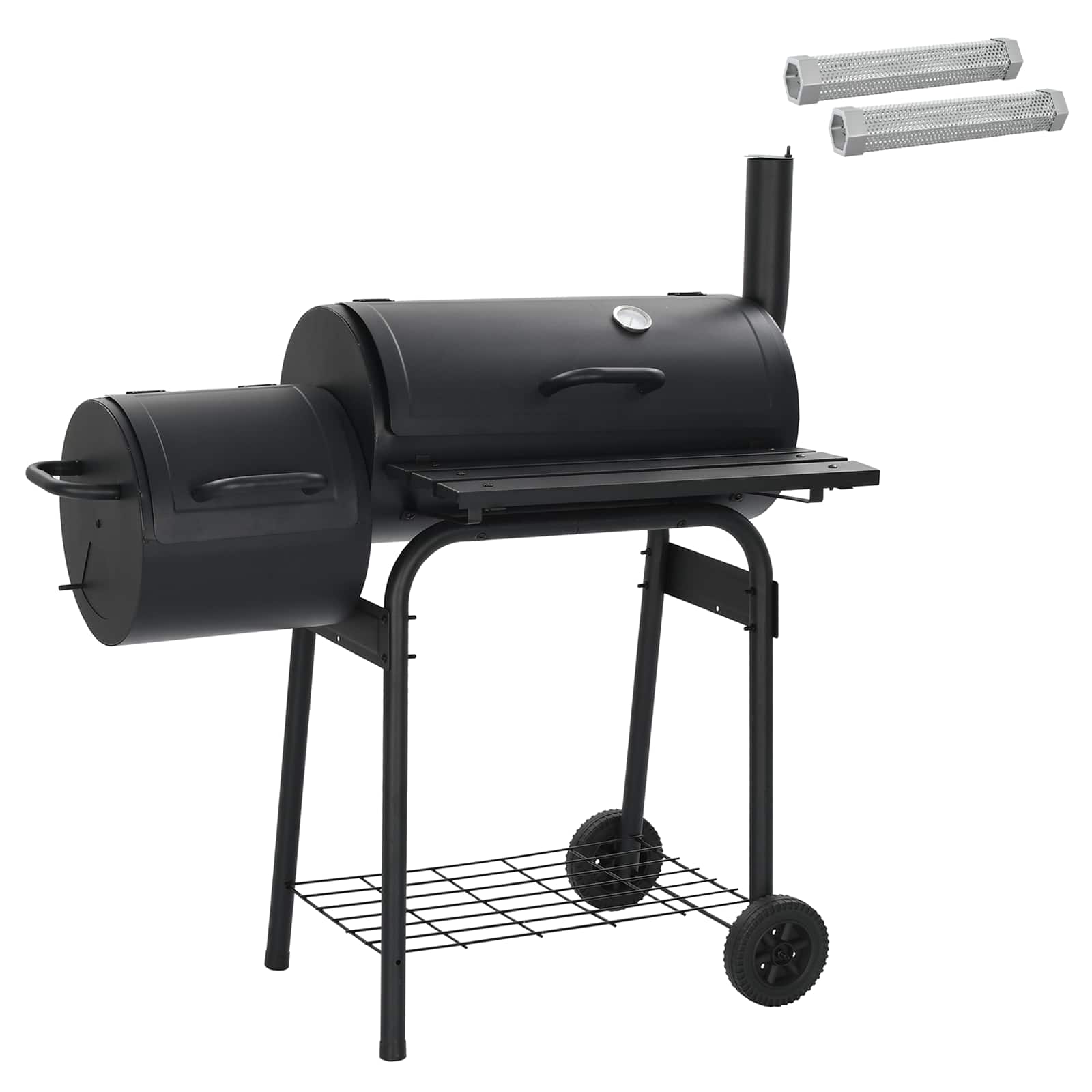 Buiten Grill 103 x 60 x 113 cm Staal Zwart image 2