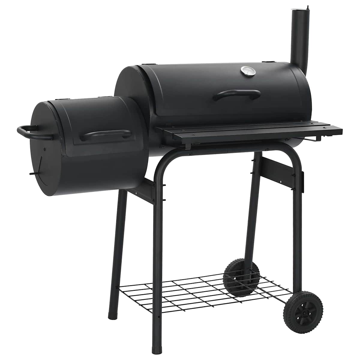 Udendørs grill 103 x 60 x 113 cm Stål Sort - Billede 3