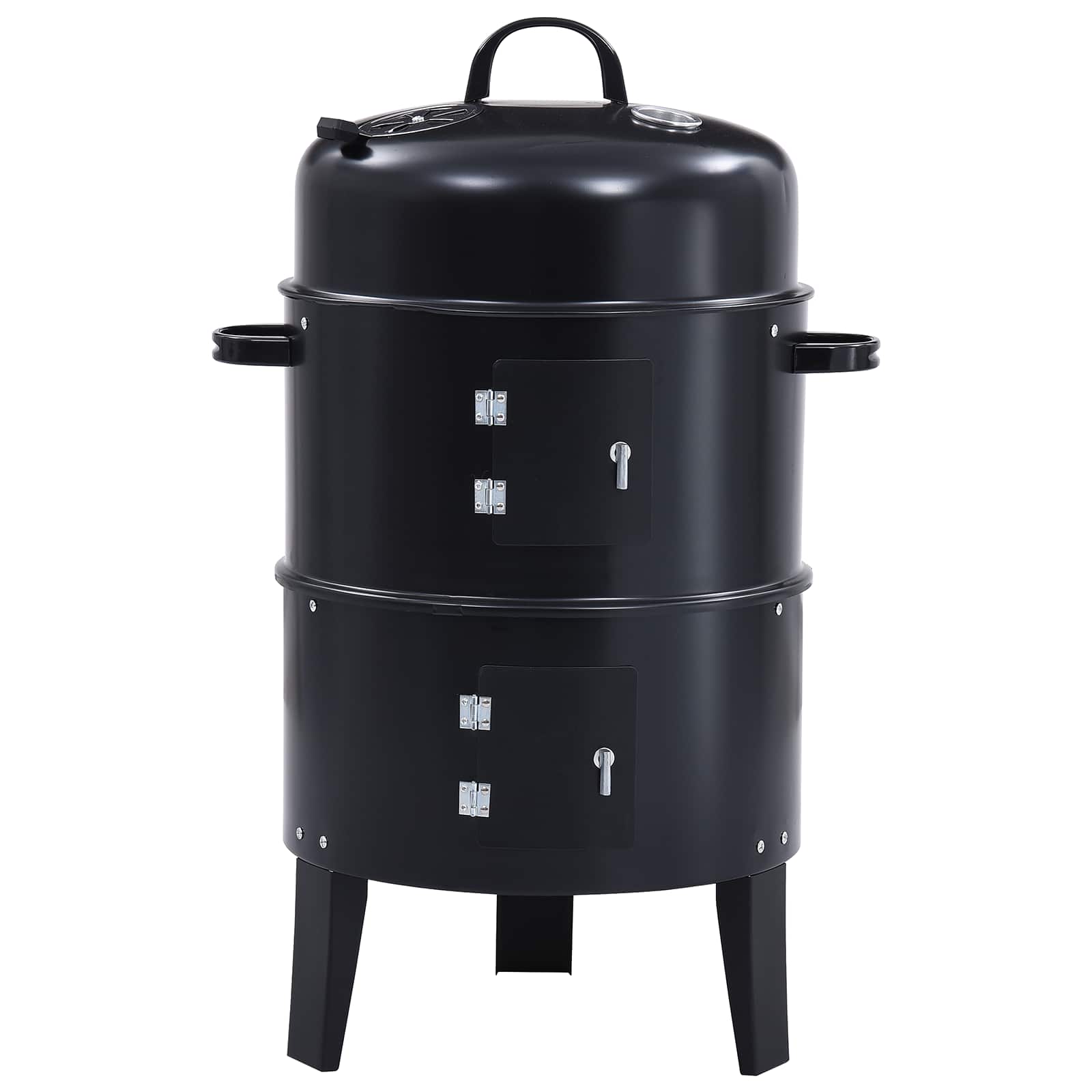Buiten Grill Ø 40 x 80 cm Staal Zwart image 3