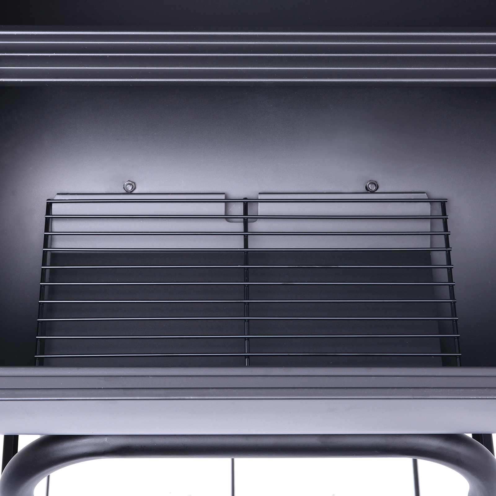 Houtskool Grill 75 x 48 x 120 cm zilver image 6
