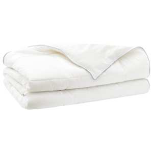 vidaXL Suletekk 152x203 cm Suvi 200 GSM Austraalia vill Valge