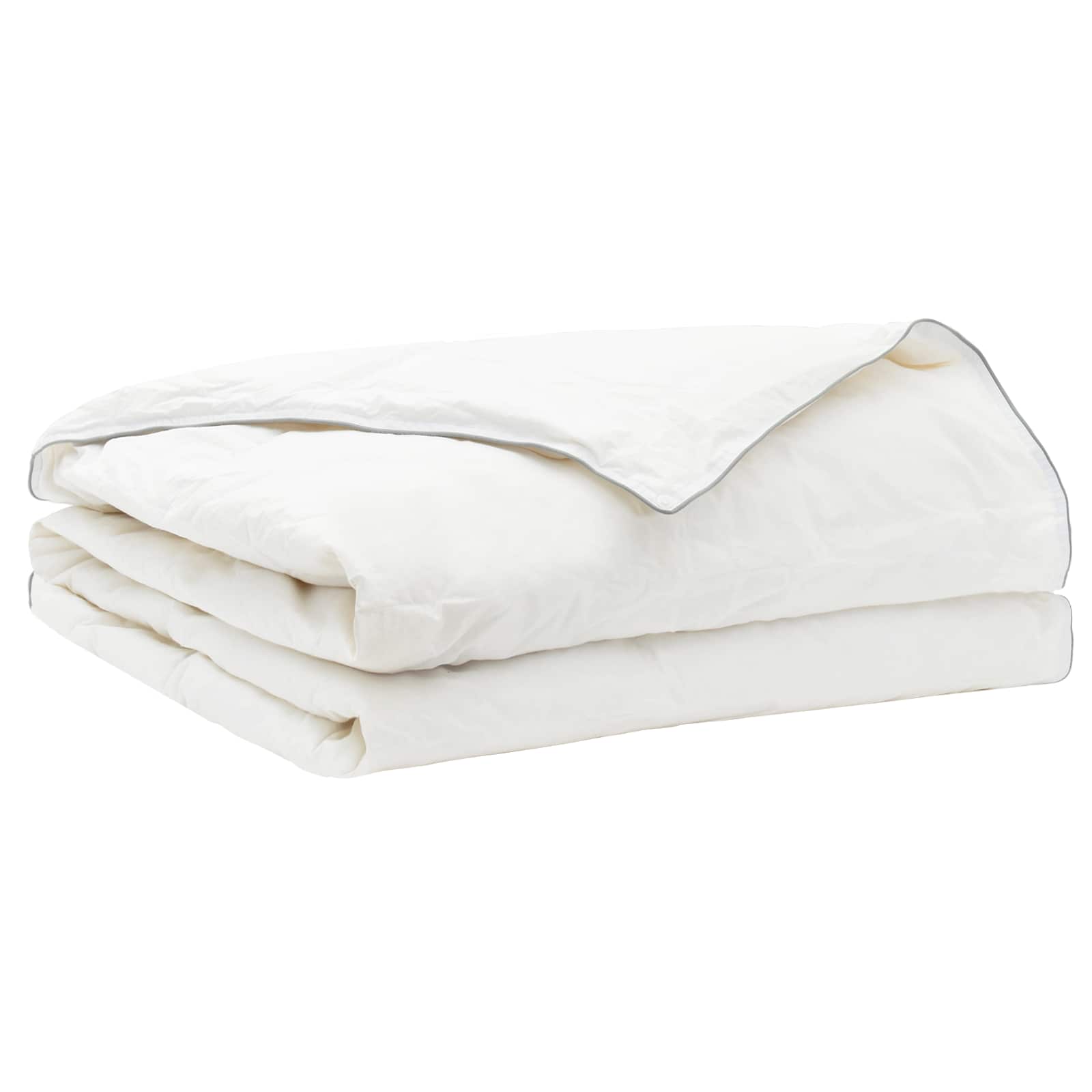 Dekbed en Kussen Set 2 st 137x200 cm Zomer 140 GSM Wol Wit image 4