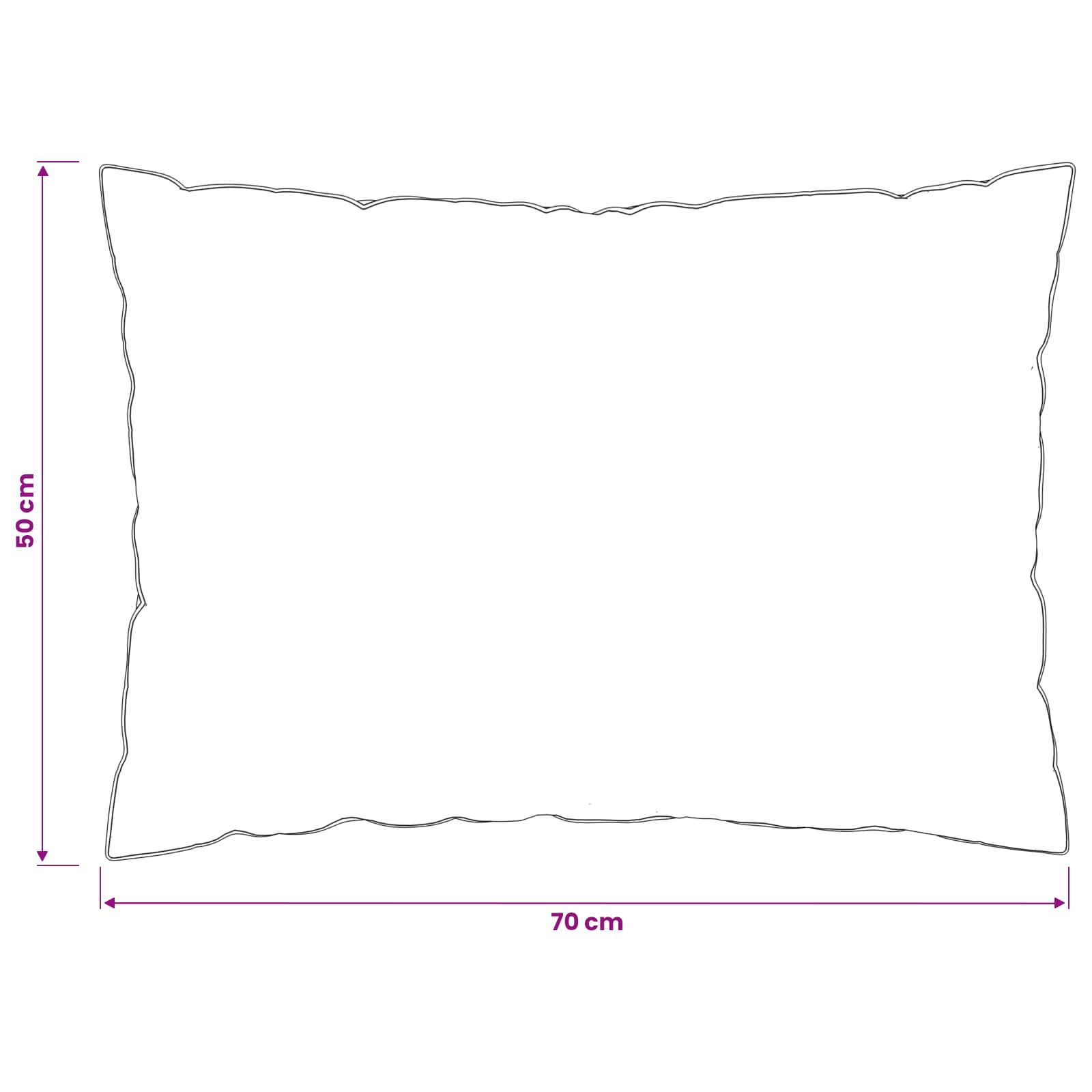 Dekbed en Kussen Set 2 pcs 137x200 cm Zomer 200 GSM Wol Wit image 12